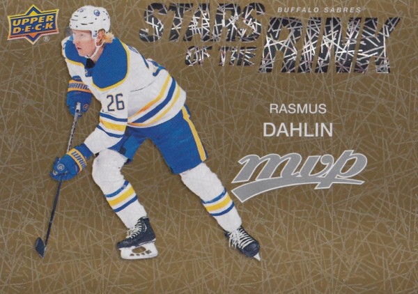 insert karta RASMUS DAHLIN 23-24 MVP Stars of the Rink Gold číslo SS-6